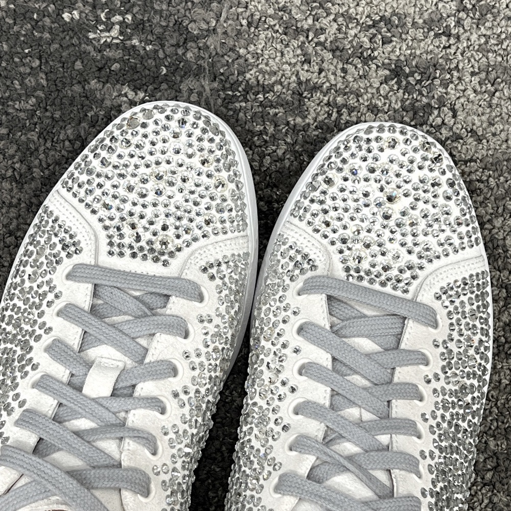💎 NWOT KATE SPADE NEW YORK Platform Crystal Sneaker, Bling in Your Wedding 👟👟